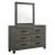 SM 8321 Glass/Wood Mirror