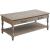 Ariolo Wood Rectangular Coffee Table Set