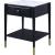 Atalia Marble/Wood Rectangular Storage Coffee Table Set