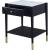 Atalia Marble/Wood Rectangular Storage Coffee Table Set