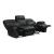 Pendu Leather/Leatherette Double Reclining Sofa