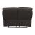 Pendu Leather/Leatherette Double Reclining Loveseat