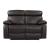Pendu Leather/Leatherette Double Reclining Loveseat