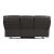 Pendu Leather/Leatherette Double Reclining Sofa