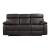 Pendu Leather/Leatherette Double Reclining Sofa