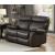 Pendu Leather/Leatherette Double Reclining Loveseat