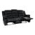 Jarita Bi-Cast Vinyl Double Reclining Sofa