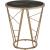 Cicatrix Faux Marble Round End Table