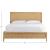 Long Key Rattan Panel Bed