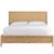 Long Key Rattan Panel Bed