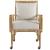Newport Fabric/Rattan Dining & Game Chair