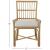 Clearwater Fabric/Rattan Low Arm Chair
