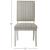 Hamptons Fabric/Wood Dining Chair