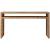Long Key Rattan Console Table