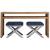 Long Key Rattan Console Table