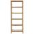 Long Key Etagere Rattan/Glass Shelf