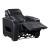 Cyber Leather Power Reclining Chair with LED Lighting & Air Massage