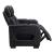 Cyber Leather Power Reclining Chair with LED Lighting & Air Massage