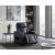 Cyber Leather Power Reclining Chair with LED Lighting & Air Massage