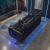 Cyber Leather Power Double Reclining Living Room Set with LED Lighting & Air Massage
