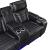 Cyber Leather Power Double Reclining Living Room Set with LED Lighting & Air Massage