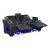 Cyber Leather Power Double Reclining Living Room Set with LED Lighting & Air Massage