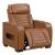 Cyber Leather Power Reclining Chair with LED Lighting & Air Massage