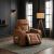 Cyber Leather Power Reclining Chair with LED Lighting & Air Massage