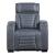 Cyber Leather Power Reclining Chair with LED Lighting & Air Massage