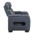 Cyber Leather Power Reclining Chair with LED Lighting & Air Massage