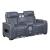 Cyber Leather Power Double Reclining Living Room Set with LED Lighting & Air Massage