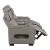 Cyber Leather Power Double Reclining Living Room Set with LED Lighting & Air Massage