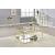 Uchenna Glass/Metal Square Coffee Table