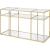 Uchenna Glass/Metal Rectangular Sofa Table