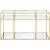 Uchenna Glass/Metal Square Coffee Table Set