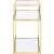 Uchenna Glass/Metal Rectangular End Table