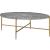 Tainte Faux Marble Round Coffee Table Set