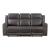 Hearth Microfiber Double Reclining Sofa