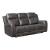 Hearth Microfiber Double Reclining Sofa