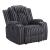 Phyllis Corduroy Reclining Chair with Cup Holders