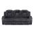 Phyllis Corduroy Double Reclining Sofa with Cup Holders