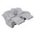 Phyllis Corduroy Double Reclining Living Room Set