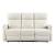 Heisley Faux Leather Double Reclining Sofa