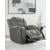 Mixed Motion Faux Leather/Polyester Power Reclining Living Room Set with Adjustable Headrest