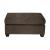 Emilio Velvet/Wood Reversible Sectional Sofa