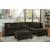 Emilio Fabric Reversible Sectional