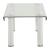 Gordie Glass/Metal Rectangular Coffee Table