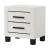 SM 8377a Wood Nightstand w/2 Drawers