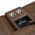 8379 Upholstered Double Reclining Loveseat with Console & Receptacles