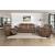 8379 Upholstered Double Reclining Loveseat with Console & Receptacles